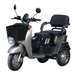 2022 Best 3 Wheel Passenger Tricycle Two Seat  48v Electric Tricycle Bike For Adults And Old People