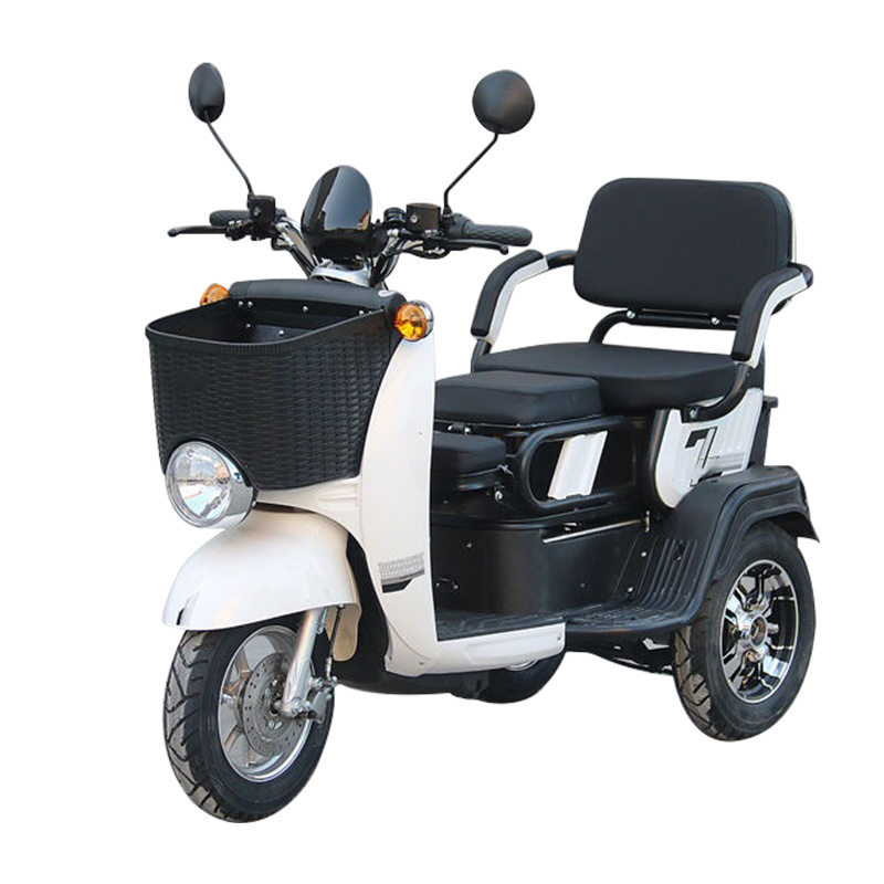 2022 Best 3 Wheel Passenger Tricycle Two Seat  48v Electric Tricycle Bike For Adults And Old People