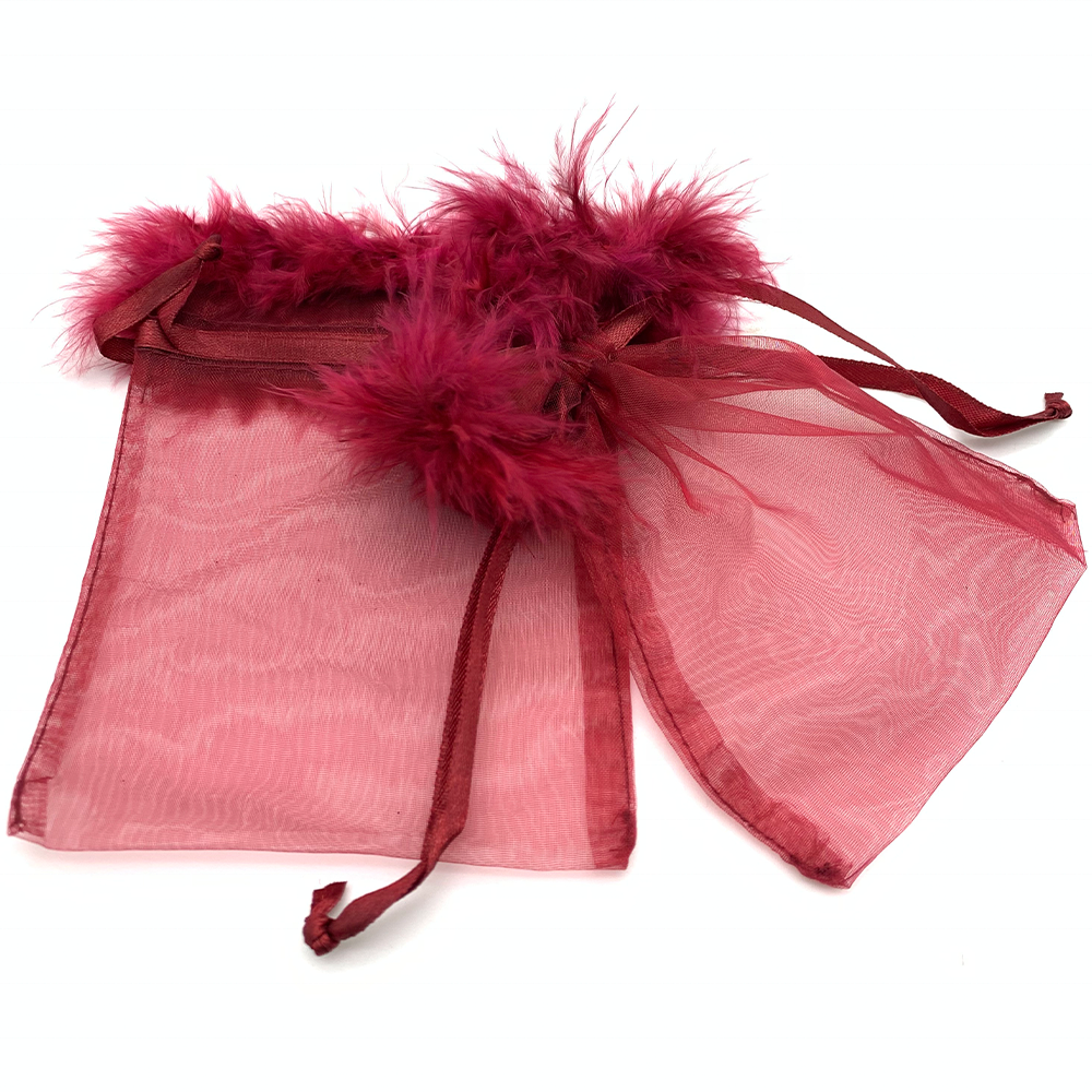 Sample Available Colorful Multifunction 4x6 6x9 9x12 Cosmetic Jewelry Customized Organza Pouch Bags