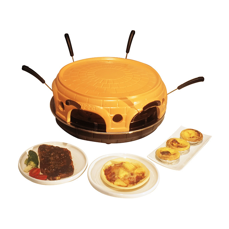 Electric Pizza Maker Oven Toaster Italy Pizza Oven with CB Certificate Table Oven Round Pizza Maker Machine Automatic