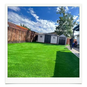 2024 Wholesale high quality grass roll for playground 40mm natural synthetic carpet for soccer artificial turf for football