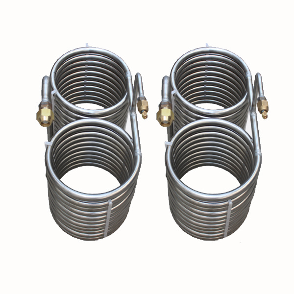 Good Quality Mini Heat Exchanger Evaporator Coil Condenser Coil 316 Stainless Steel Cooling and Heating Pump Hot Product