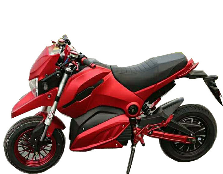 High quality hot sale big power 1000W 2000W racing sport electric motorcycle with pedals for adult