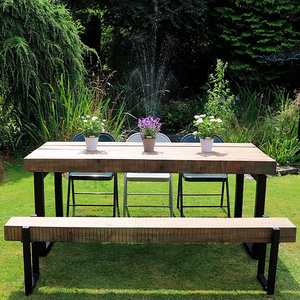 Public Waterproof Modern Wooden Furniture Garden Patio Outdoor Park Plastic Wood Long Bench