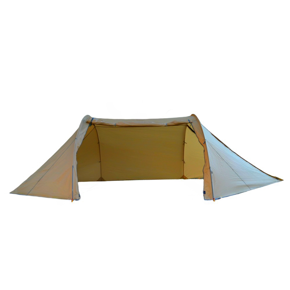 2023 New exclusive design of ultra-light camping portable multi-function with chimney tunnel 2 bedroom 1 living room tent