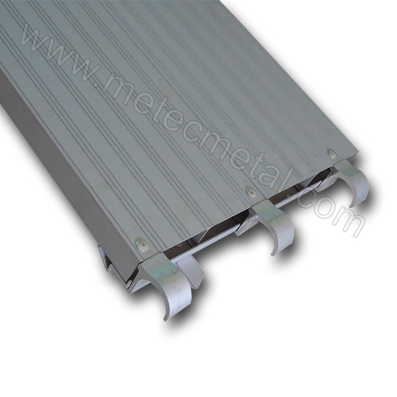 Certified Scaffolding Aluminum Plank (Exp 20+ Years, Aluminum Deck, Aluminum Plywood Deck with trapdoor and ladder)