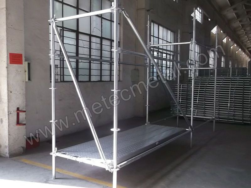 Certified Bay Brace of Ringlock Scaffolding (Exp 20+ Years, HDG all-round system diagonal)