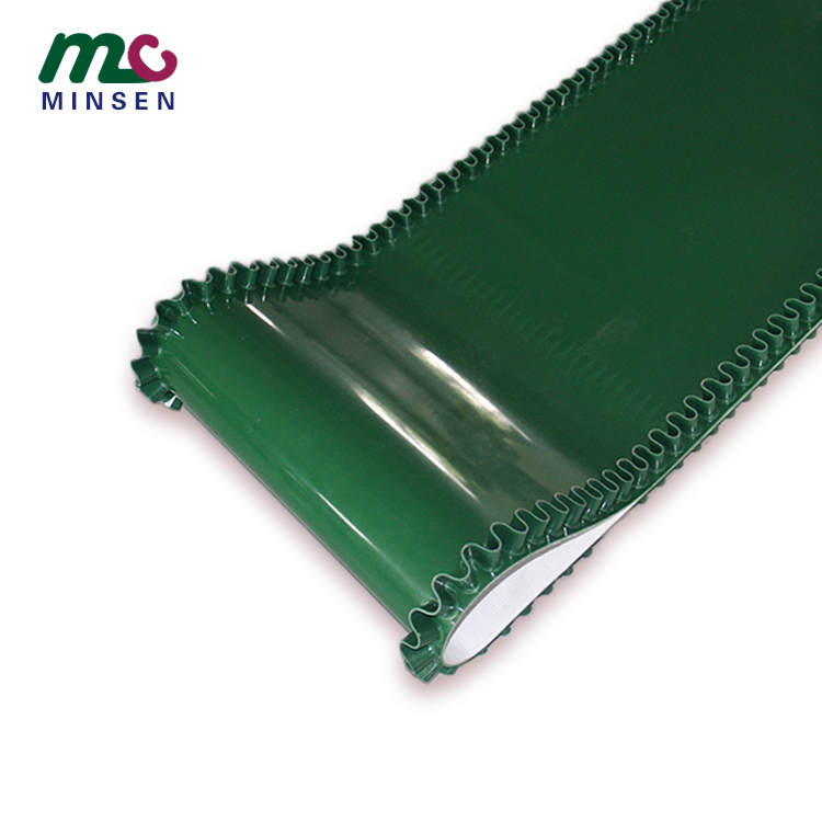 Customized high quality industrial PVC side wall conveyor belt