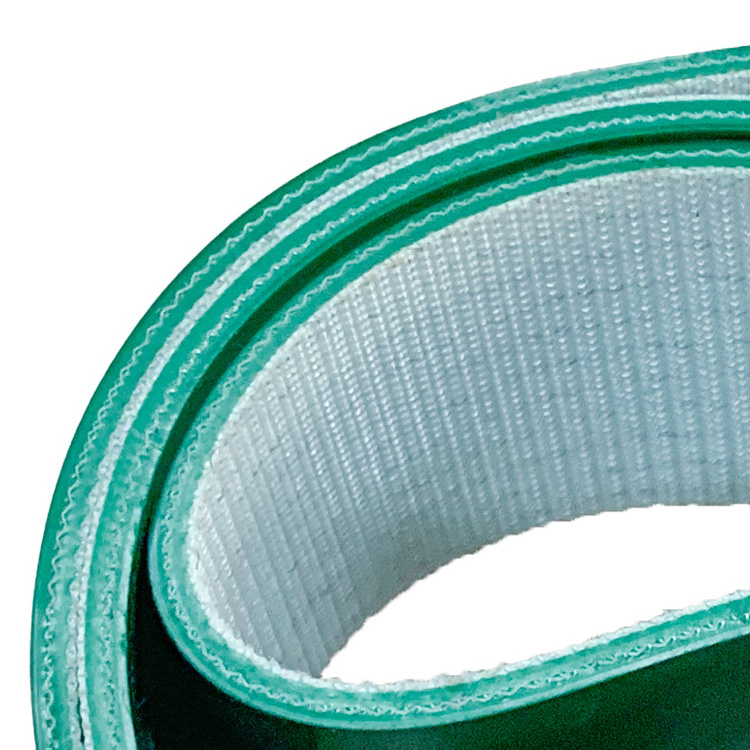 China sells white Green PVC Flat Conveyor Belt for Paper Bag Making Machine Includes Cutting and Moulding Processing Services