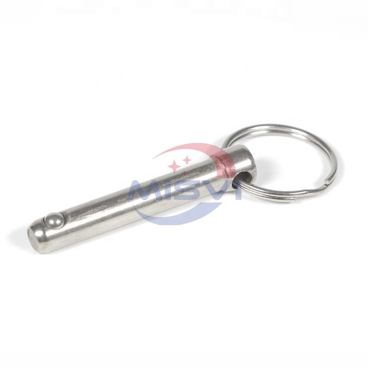 Manufacturer MISVI Sale SS304 Pull Ring Locking Ball Pins with Step