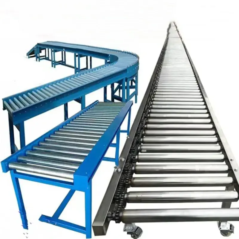 high quality custom package sorter cross roller conveyor sorted for logistics warehouse transportation