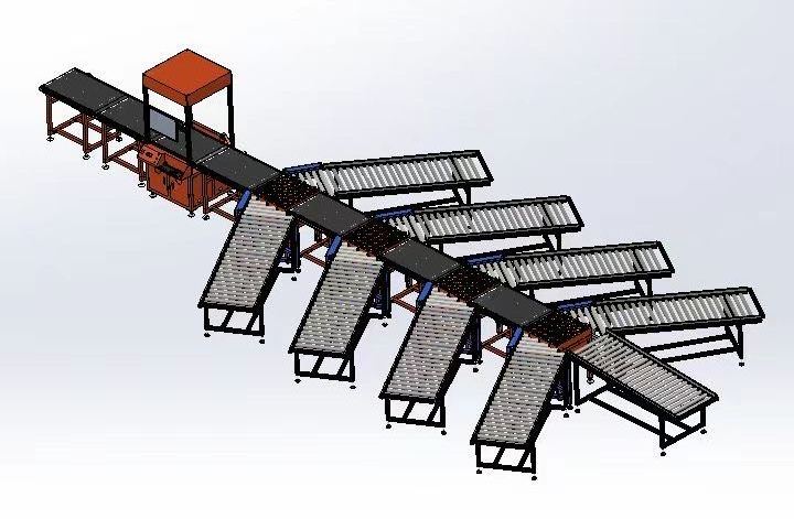 high quality custom package sorter cross roller conveyor sorted for logistics warehouse transportation