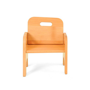 Kindergarten children's wooden chair, preschool chair, early education chair