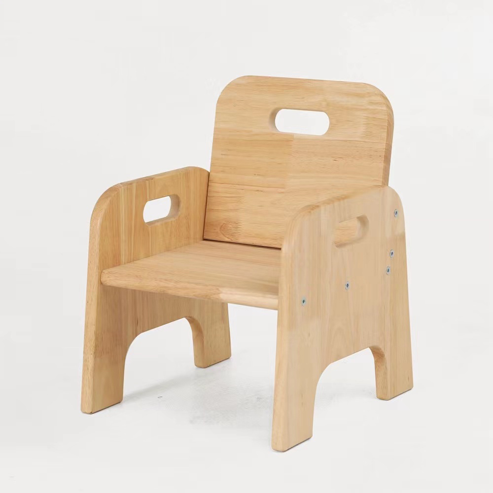 Kindergarten children's wooden chair, preschool chair, early education chair