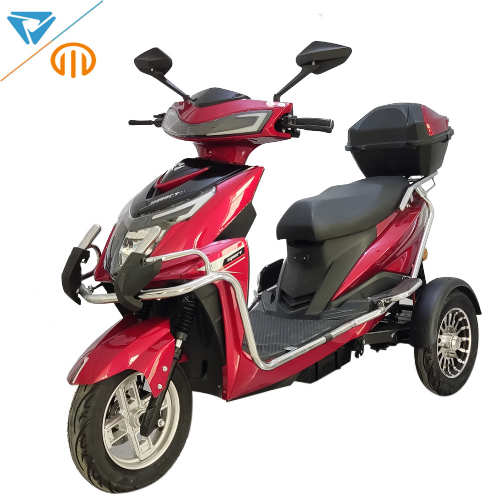 VIMODE best price scooter three wheel bicycle with 2 seat hot selling 3 wheel electric scooter