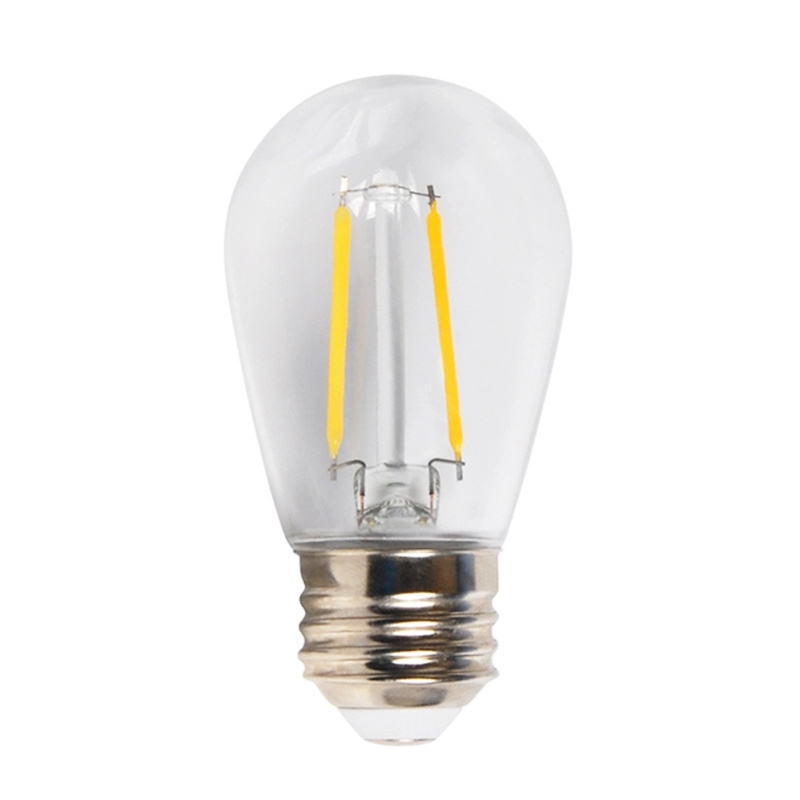 24v 2W E27 S14 Led Filament Vintage Edison plastic shell led bulbs