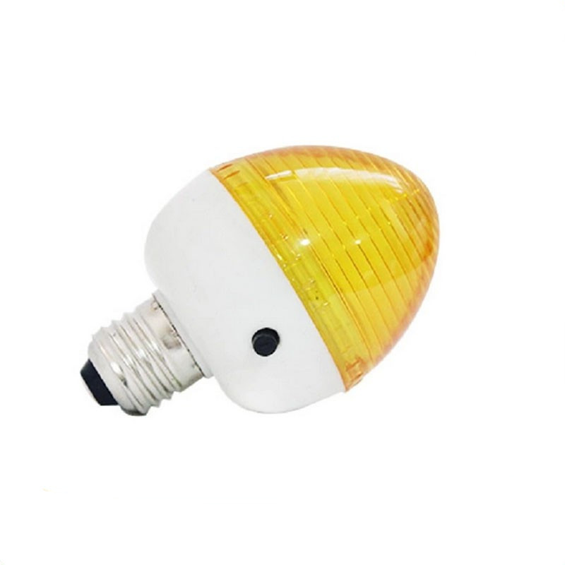 High bright U Type tube adjustable button flash xenon e27 base Egg Strobe Flashing light bulb