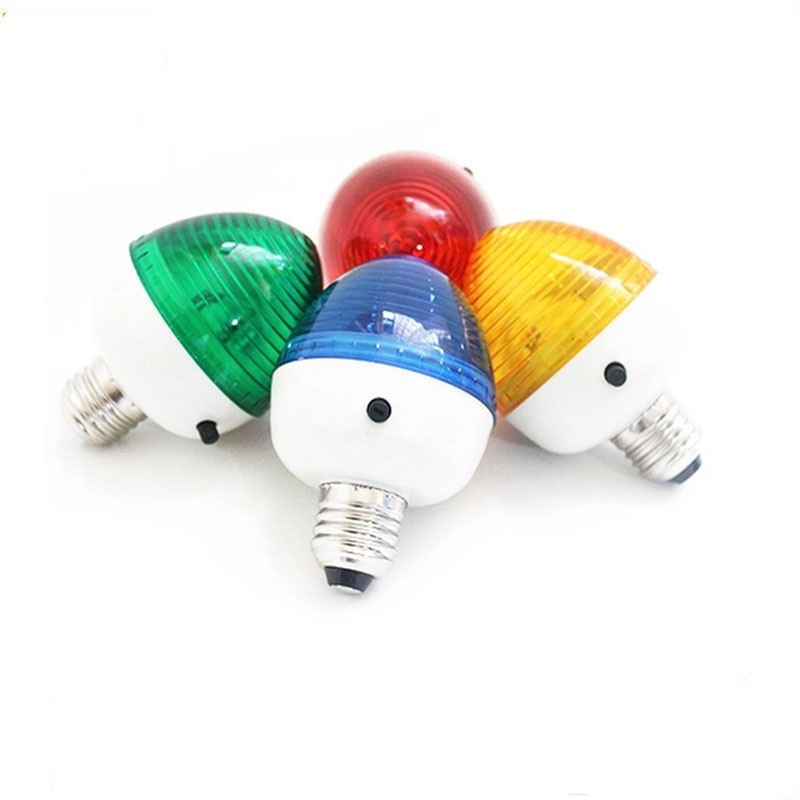 High bright U Type tube adjustable button flash xenon e27 base Egg Strobe Flashing light bulb