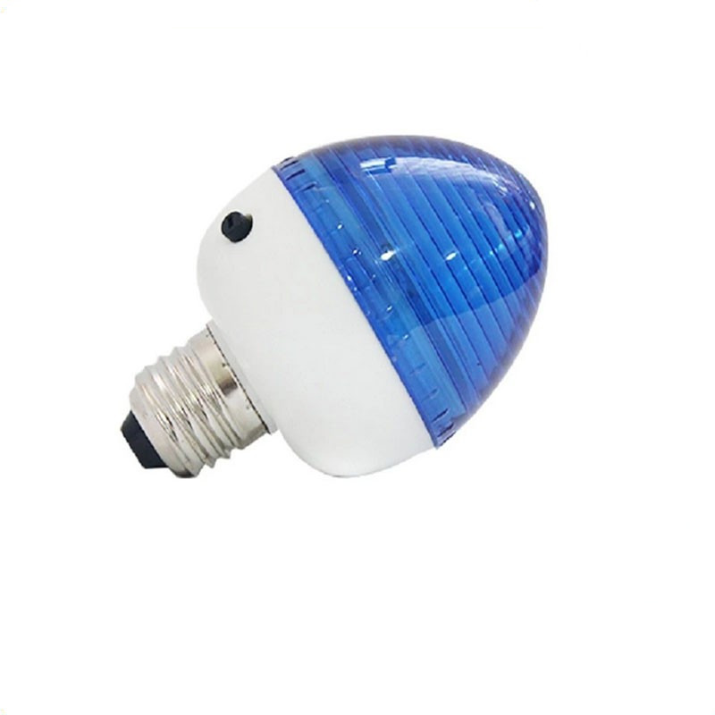 High bright U Type tube adjustable button flash xenon e27 base Egg Strobe Flashing light bulb