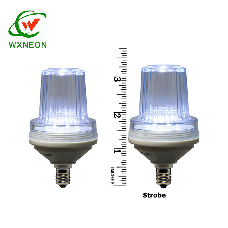 E12 E17 E27 B22 Festoon Xenon Tube Strobe Light Bulbs for Holiday Lighting Decorations and Events