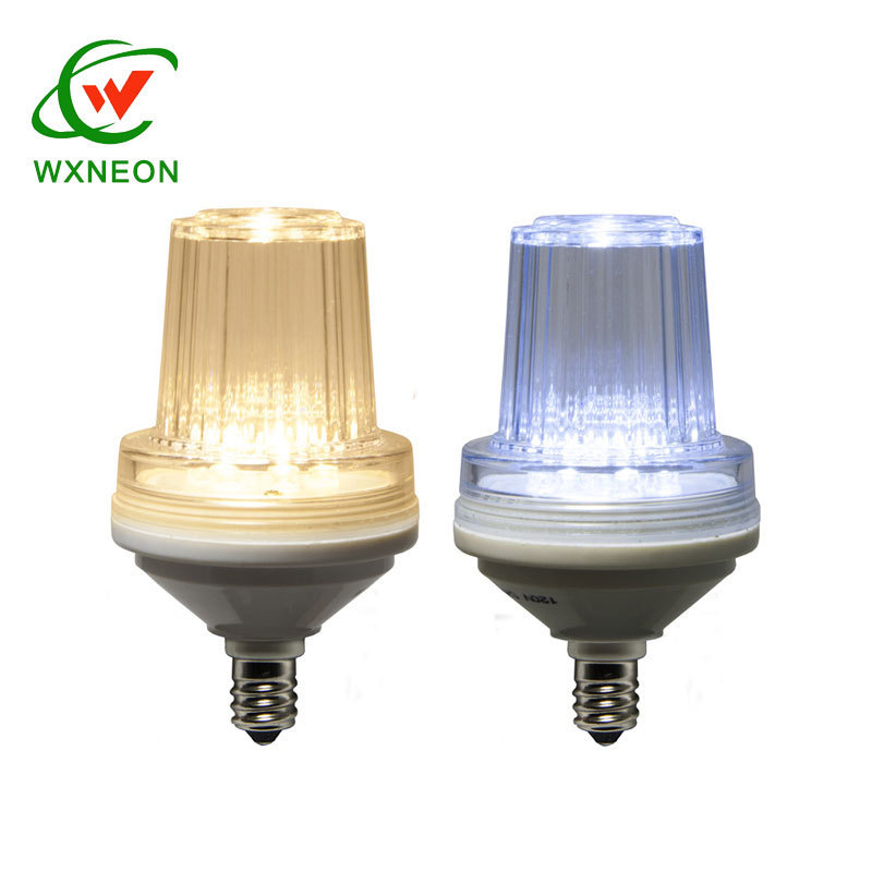 E12 E17 E27 B22 Festoon Xenon Tube Strobe Light Bulbs for Holiday Lighting Decorations and Events