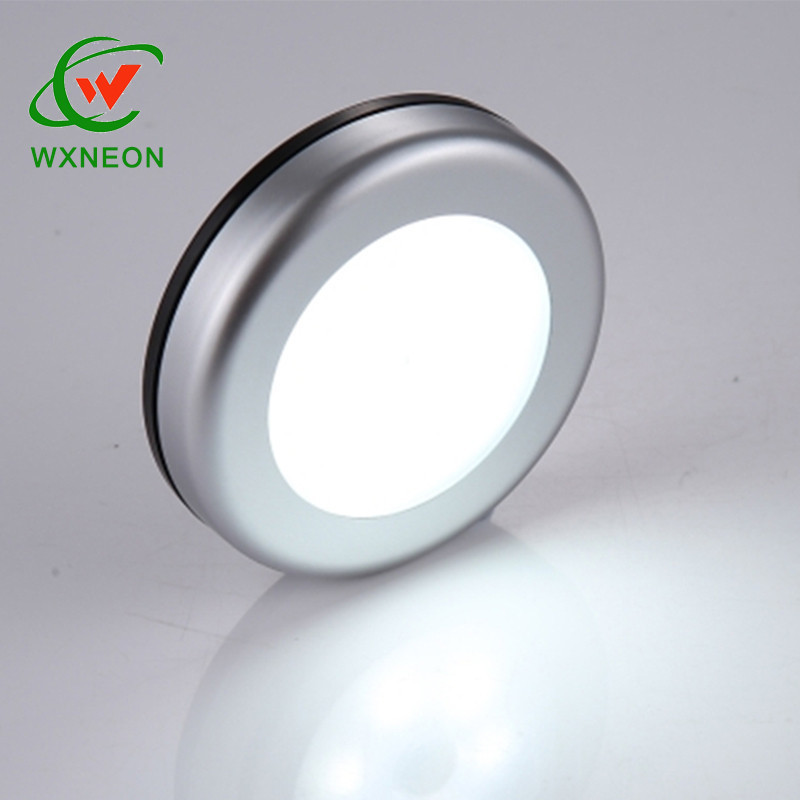 Magnetic Rechargeable Round LED Night Light Sensor Lamp for Bedroom Wall Stairs Lights