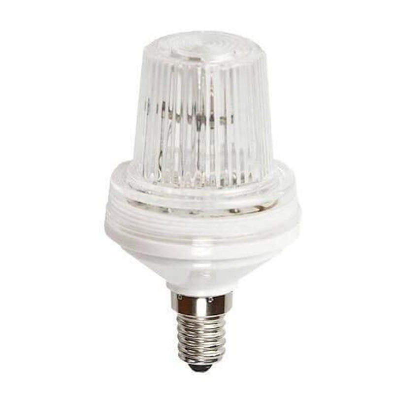 IP44 Cool White 110V 2W E17 Base C9 Led Strobe Flashing Light Bulbs