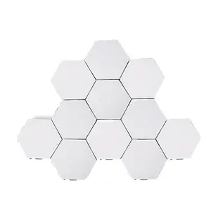 Removable Wall Lamp Quantum Modular Touch Hexagon White Led Night Light