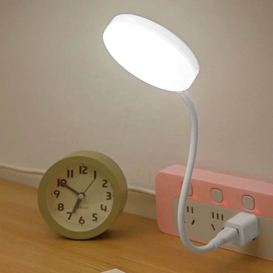 Artificial intelligence voice control night light bedroom bedside light voice sensing USB socket small desk light