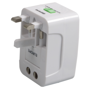 Wonsmart International Wall Plug AC Power Global Traveling Universal Travel Adapter without USB Pins for Global Plugs Sockets