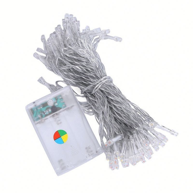 10m 100led DC4.5v 3AA Battery Christmas Decoration Led String Lights