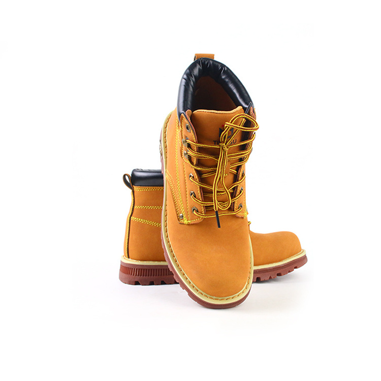 Custom LOGO Insulated Safety Long Shoes For Men  Warm And Comfortable Work Boots