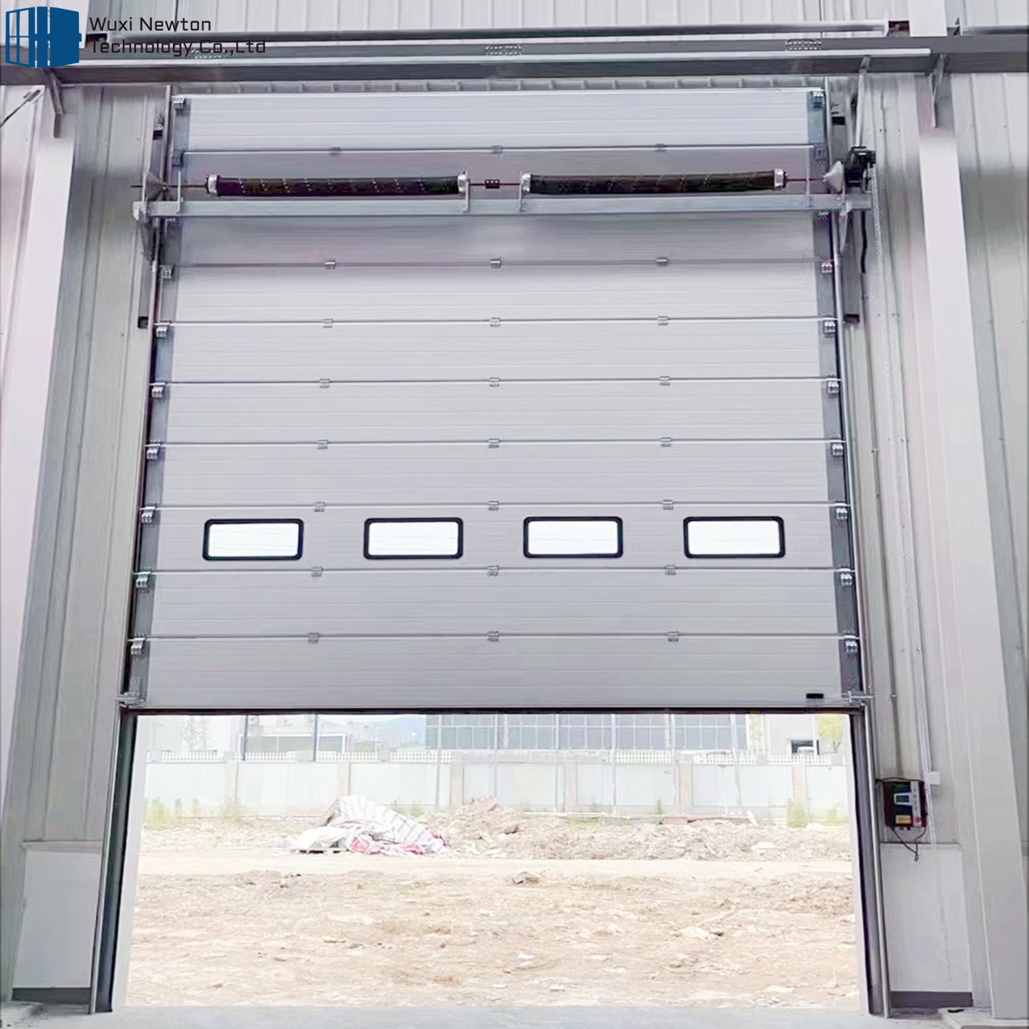 High Speed Industrial Garage Sliding Doors Lift Up Roller Shutter Insulation Door for Warehouse