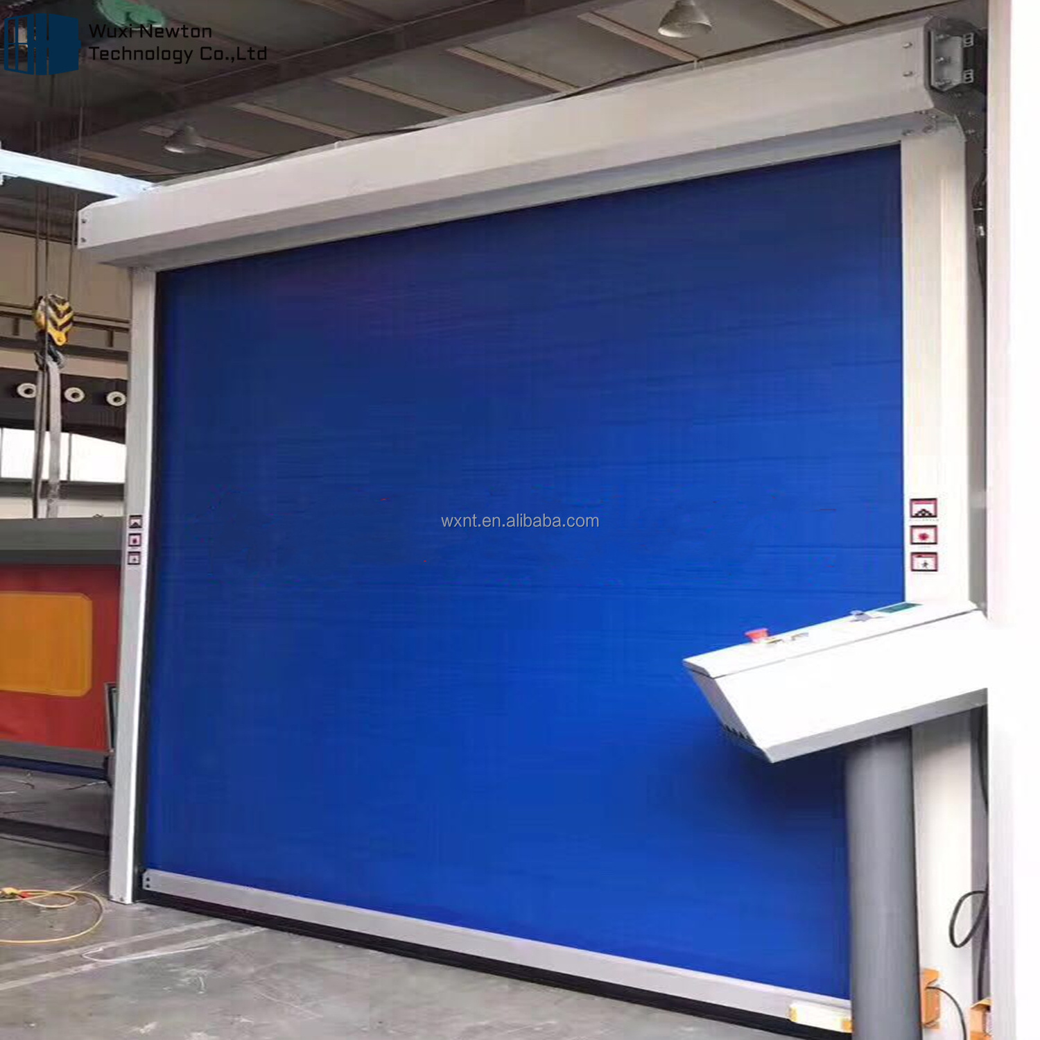 Automatic Cold Storage Room Plastic High Speed Roller Shutter Doors and Freezer Doors