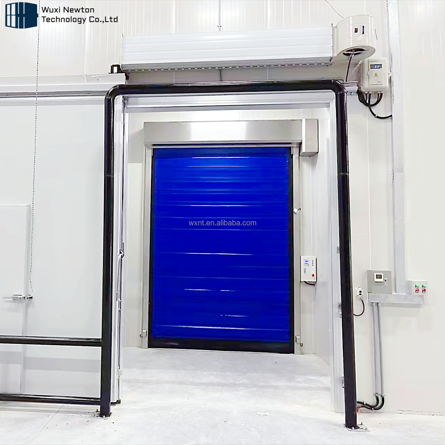 Rapid PVC Shutter PVC Cold Room Roll up Door Cold Storage Freezer Room Door