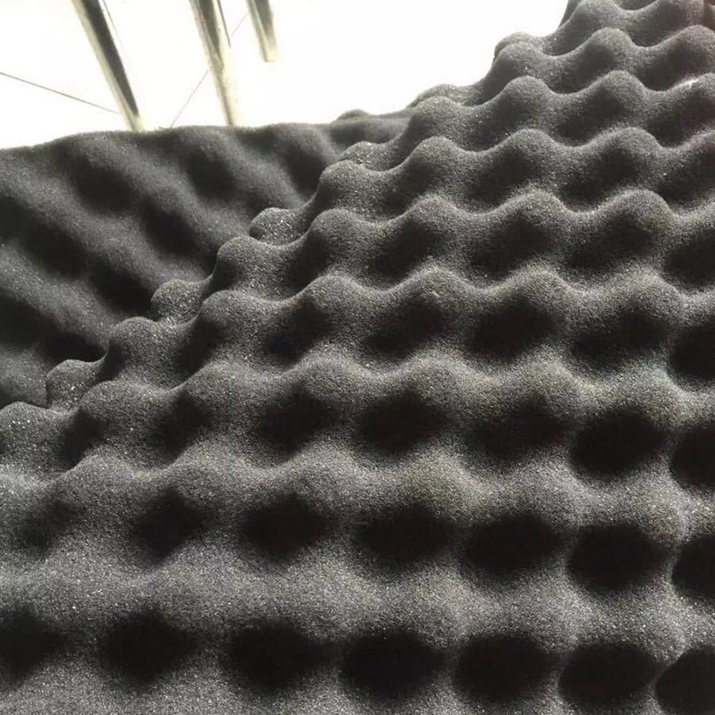 KTV black soundproof open cell craft foam sheet roll for crafts