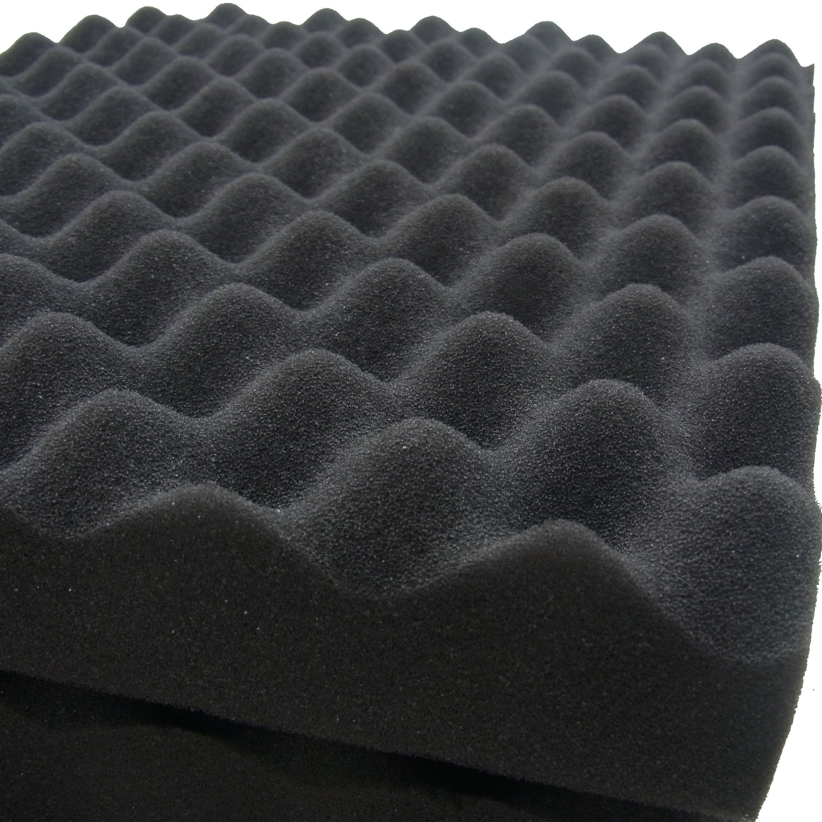 KTV black soundproof open cell craft foam sheet roll for crafts