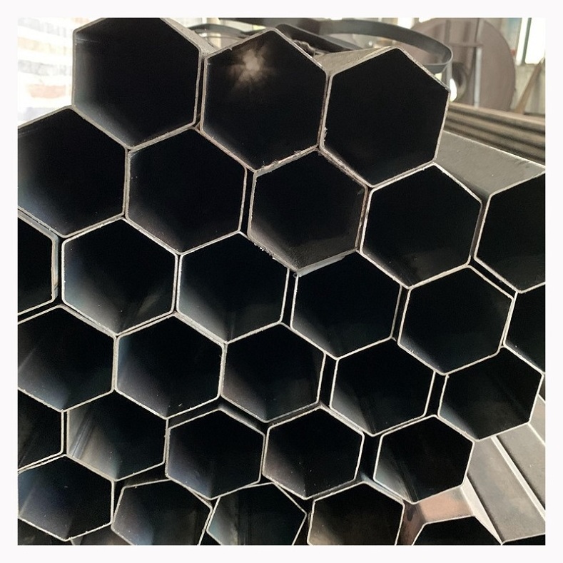 20# 45# Cold Drawn Shaped tube Hexagonal Hollow Pipe Hexagonal steel pipe Welded Seamless Pipe