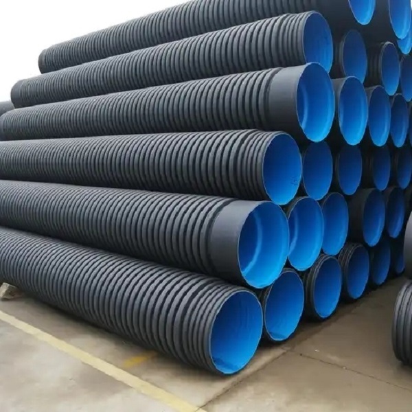 Polyethylene Drainage Culvert Sewage Drain Pipe Large Size 8 10 36 inch 100 Water HDPE Double Wall Corrugated Pipes