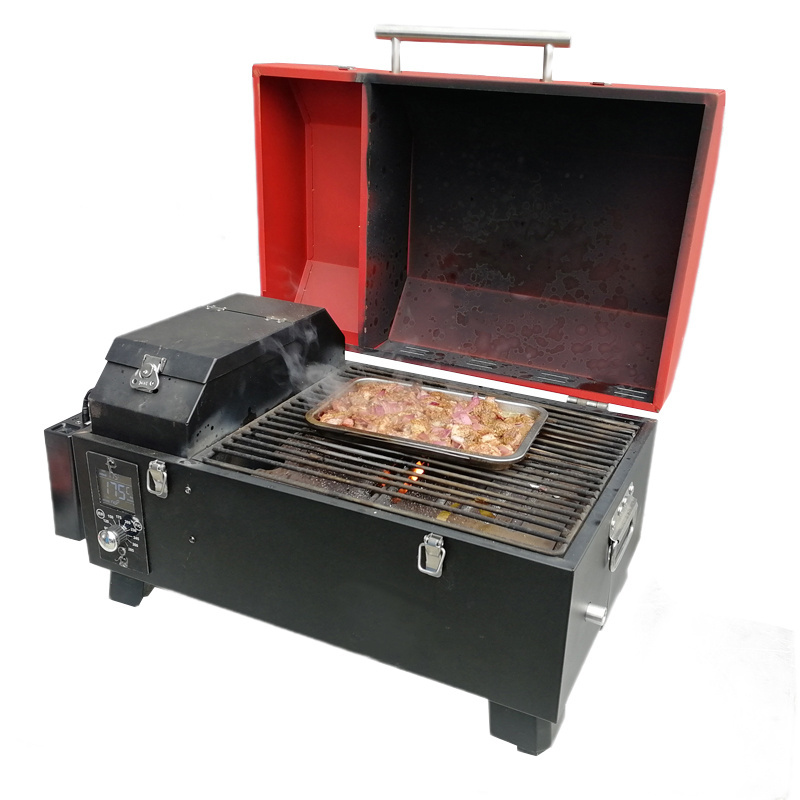 6A OEM Pellet Grill Smoker Wood smoke bbq hopper assembly barbecue pellets controller table pellet grill for Wholesale