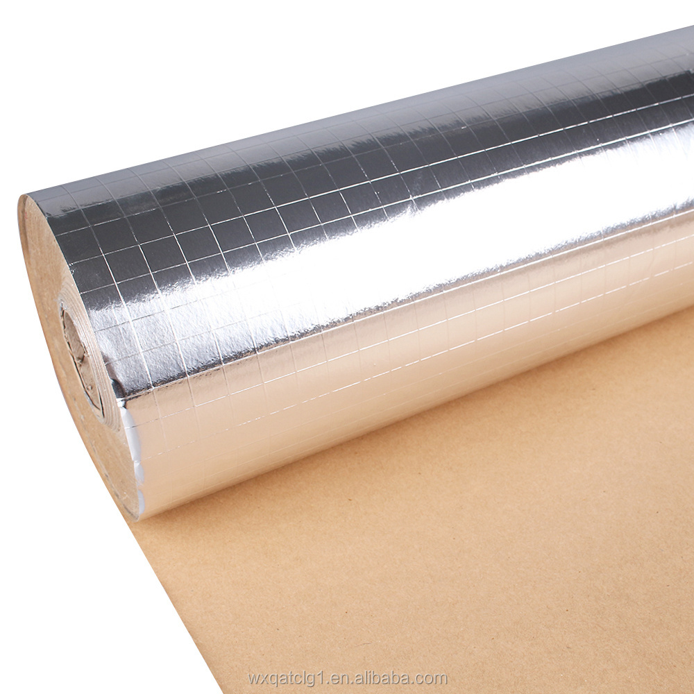 manufacturer aluminum foil insulation roll aluminum foil fiberglass insulation facing for rock wool