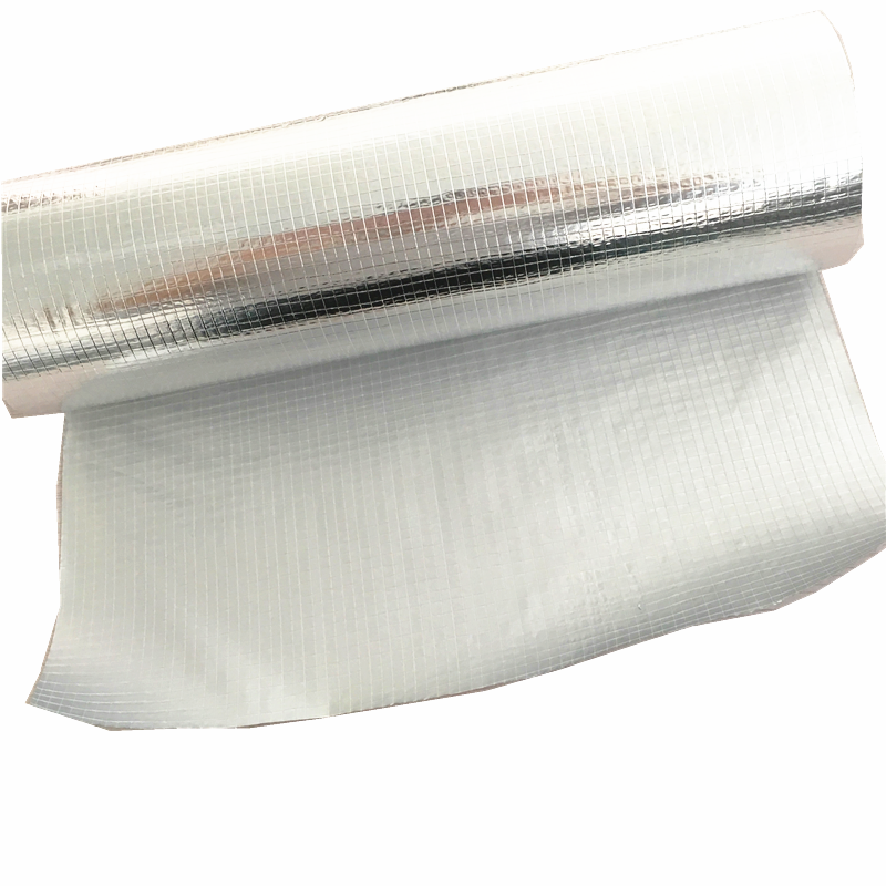 Insulation aluminum foil reinforced mesh fiberglass scrim insulation