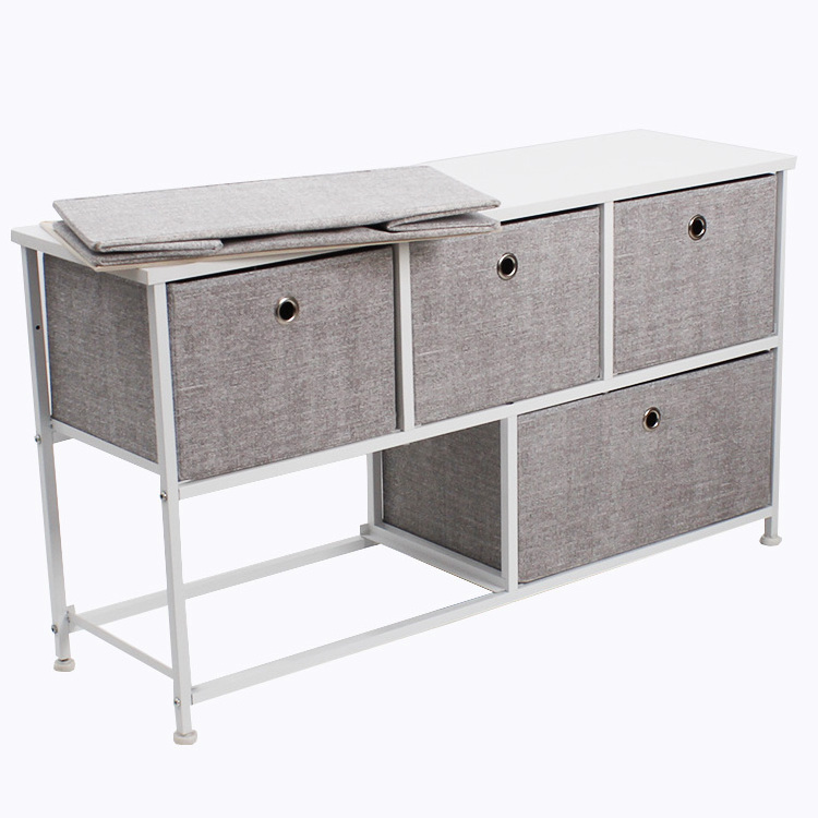 Customized 5L-206 Storage Chest Metal Dresser with Drawers Household Storage Tower Dresser