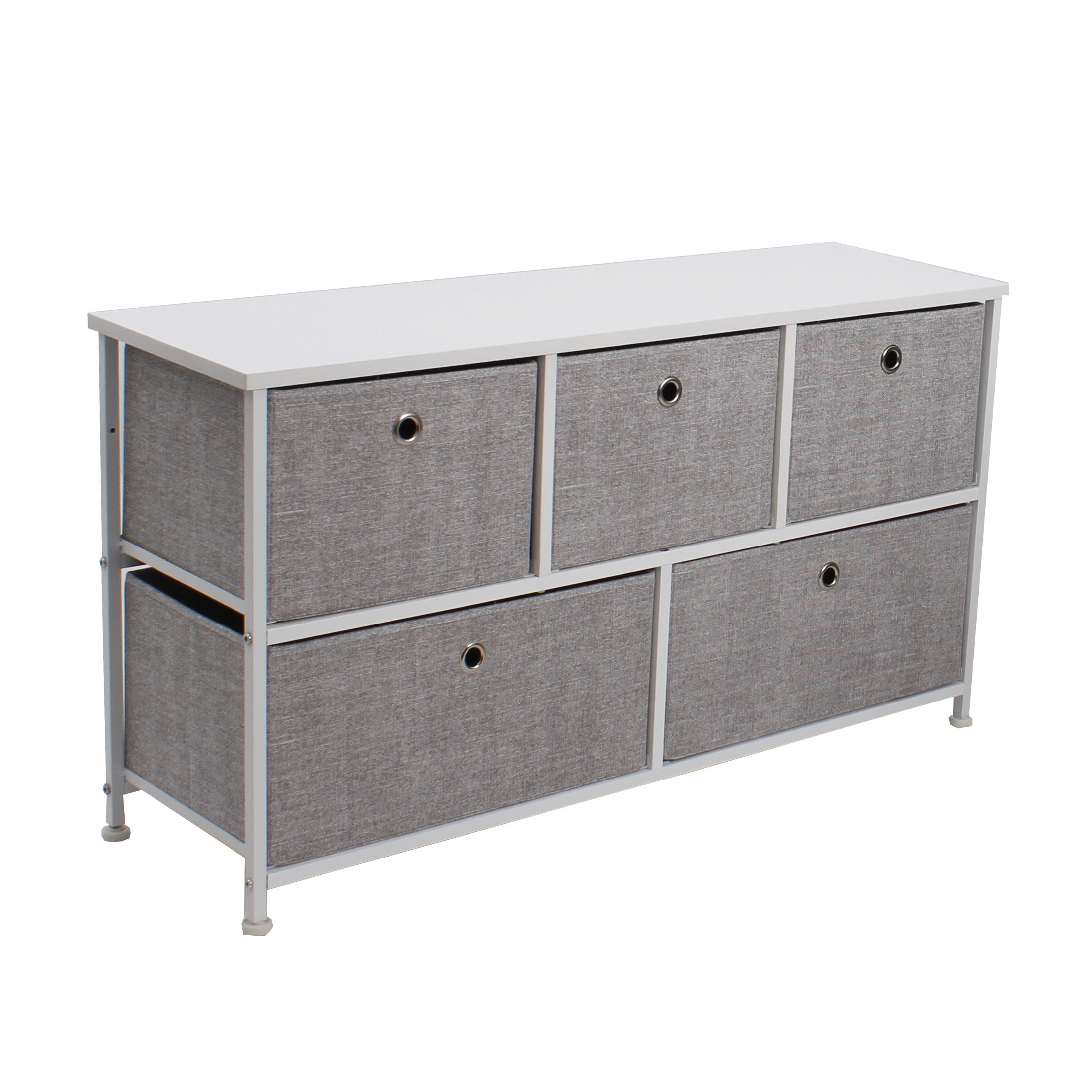 Customized 5L-206 Storage Chest Metal Dresser with Drawers Household Storage Tower Dresser