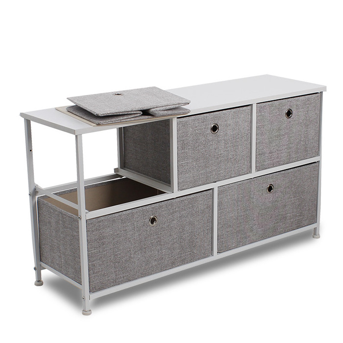 Customized 5L-206 Storage Chest Metal Dresser with Drawers Household Storage Tower Dresser