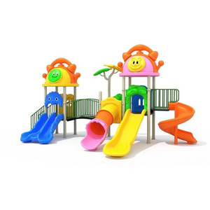 Factory Price Outdoor Commercial Kids Play Games Entertainment Slide Set