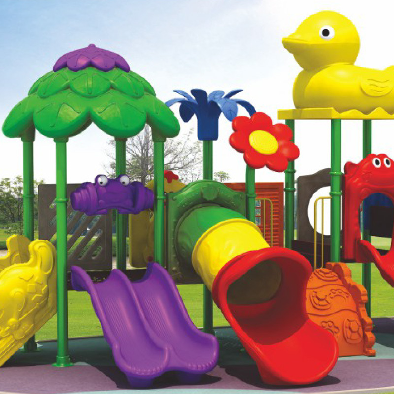 Factory Price Outdoor Commercial Kids Play Games Entertainment Slide Set