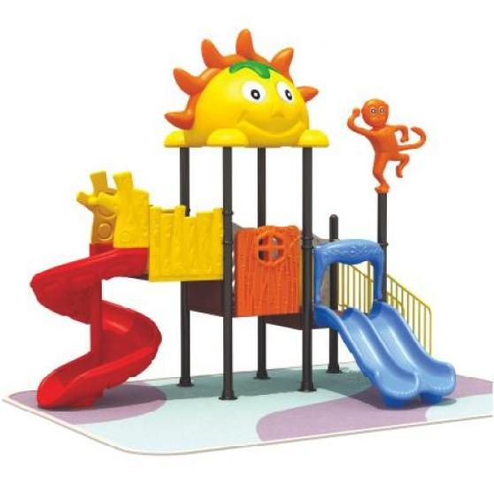 Factory Price Outdoor Commercial Kids Play Games Entertainment Slide Set