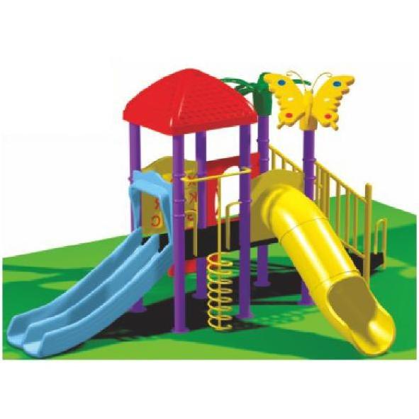 Hot Sale Kids Children Indoor Soft Playground Equipment Plastic Slide Sets With Swings