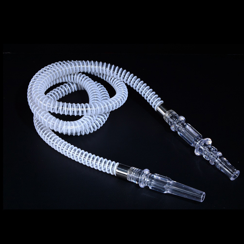 Hookah Accessories Expandable Plastic Shisha Hose Flexible Hookah Hose For Hookah